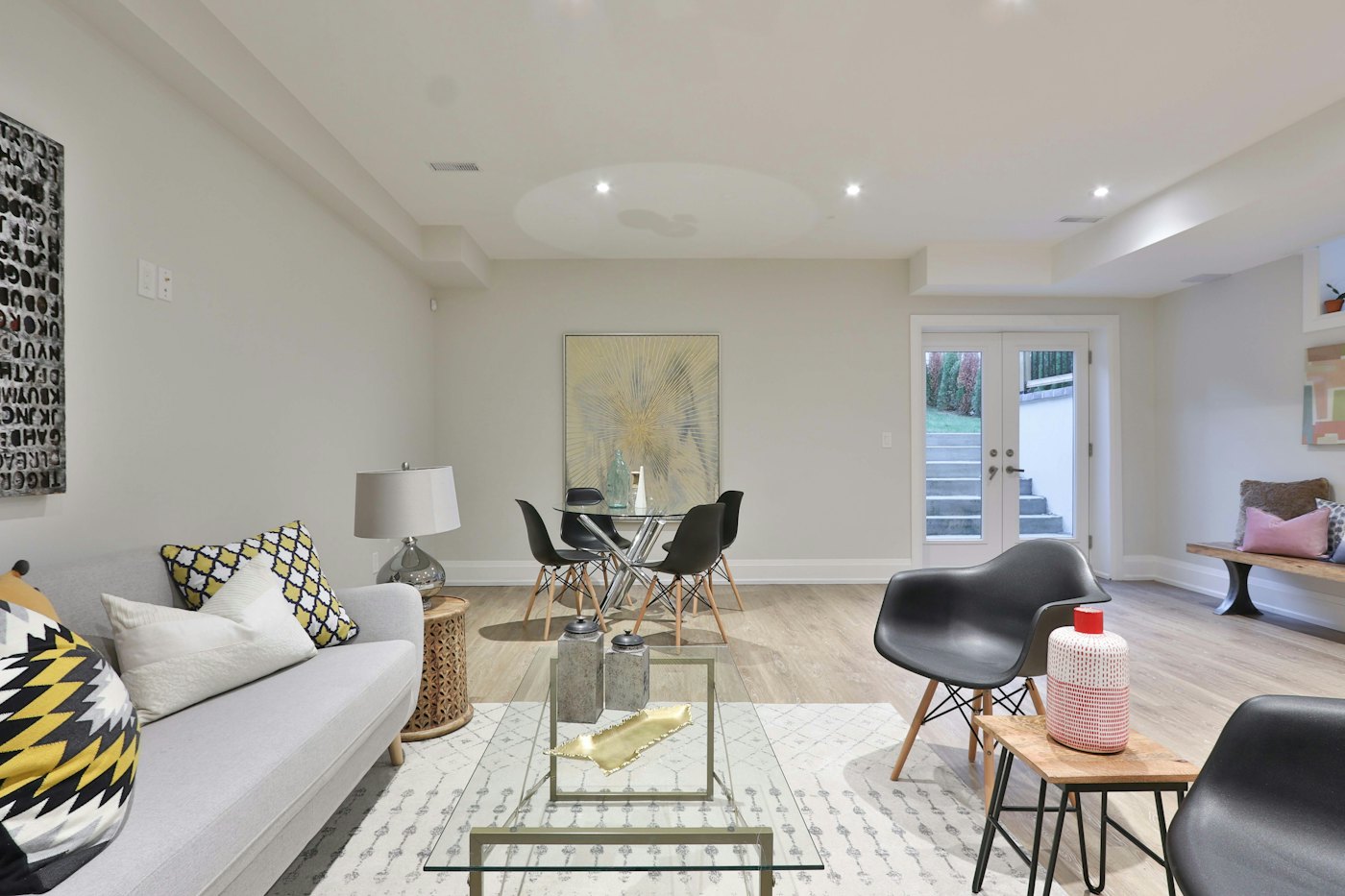 Bright Basement Living Area – Basements, Newmarket
